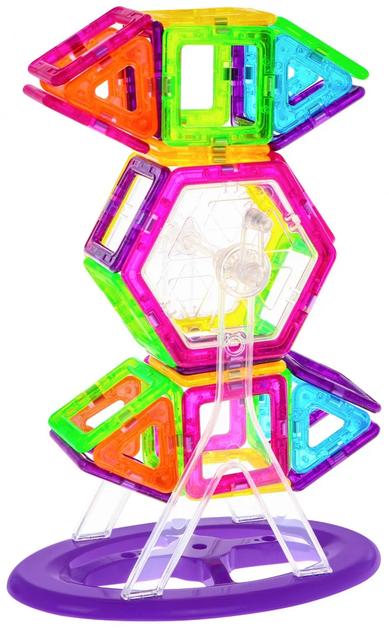 Магнітний конструктор Magnet Blocks 248 елементів (5903864914221) - зображення 2