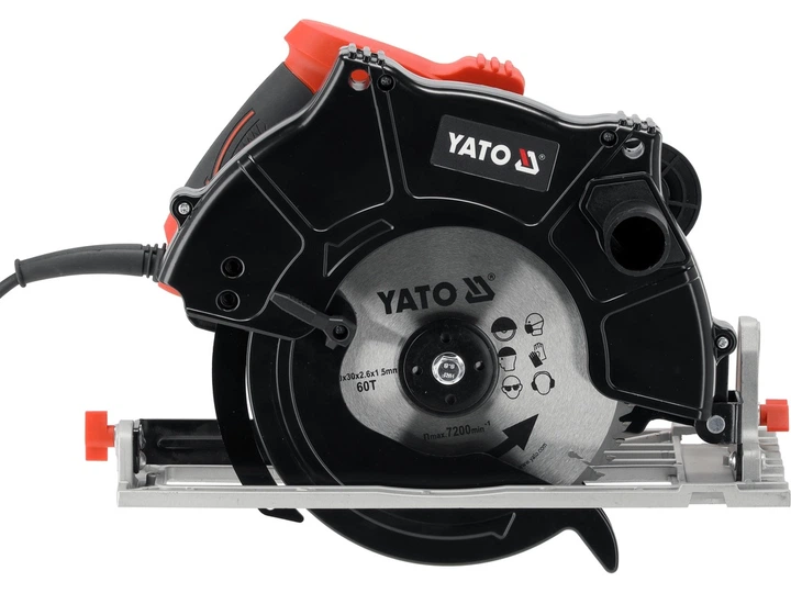 Pilarka tarczowa YATO 2000 W 210 mm z funkcją pilarki stołowej YT-82155 (5906083107368) - obraz 3