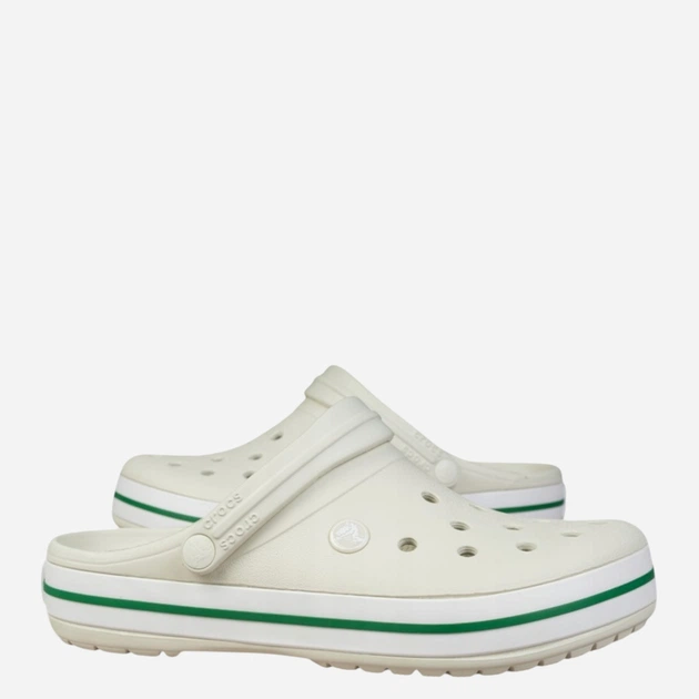 Жіночі крокси Crocs Crocband 11016-0HZ 36-37 (M4/W6) 22 см Молочні (196265744220) - зображення 2
