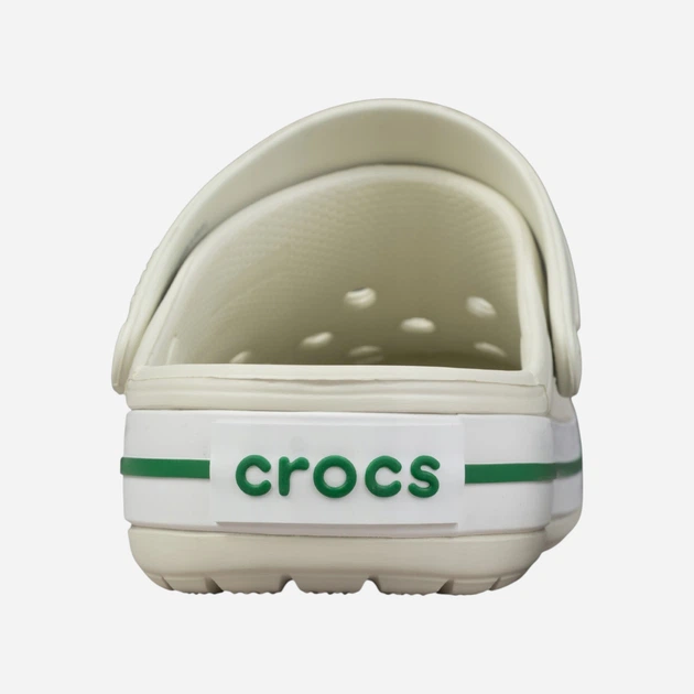 Жіночі крокси Crocs Crocband 11016-0HZ 37-38 (M5/W7) 23 см Молочні (196265744237) - зображення 6