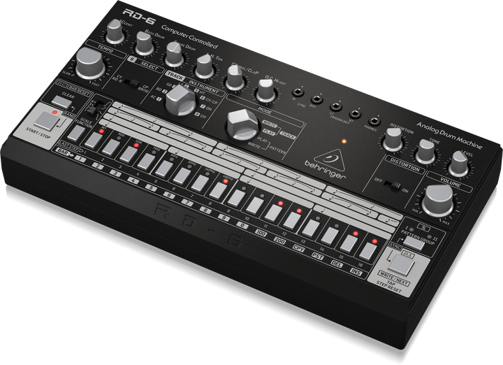 Драм-машина Behringer RD-6-BK 0704-AAF Чорний (4033653032285) - зображення 3
