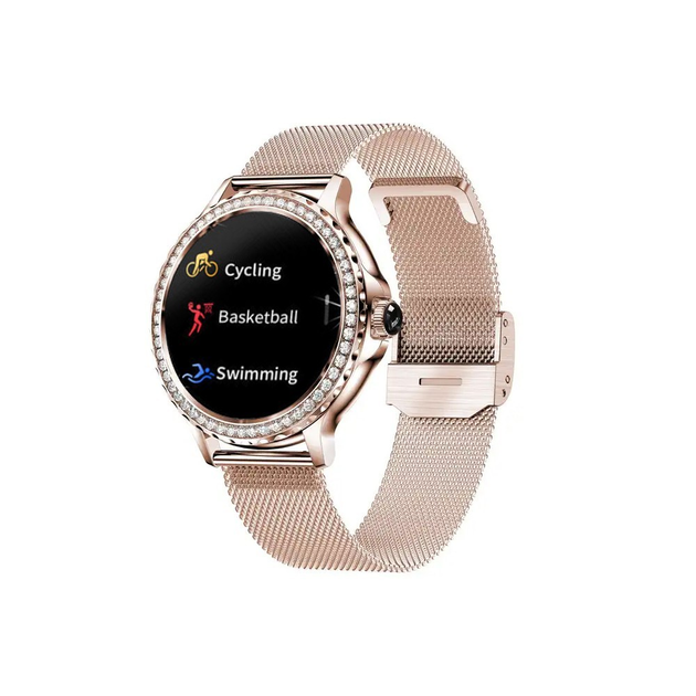 Смарт-часы Smart Watch NX19 Pro с функцией Bluetooth звонка Розовое золото Б/У - изображение 3