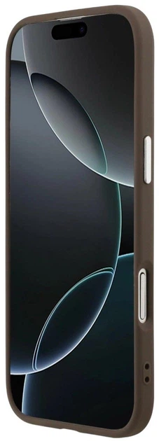 Панель Guess 4G Triangle Logo MagSafe для Apple iPhone Air Brown (3666339517601) - зображення 7