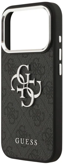 Etui Guess 4G Big 4G Classic Logo do Apple iPhone 17 Pro Black (3666339517779) - obraz 5
