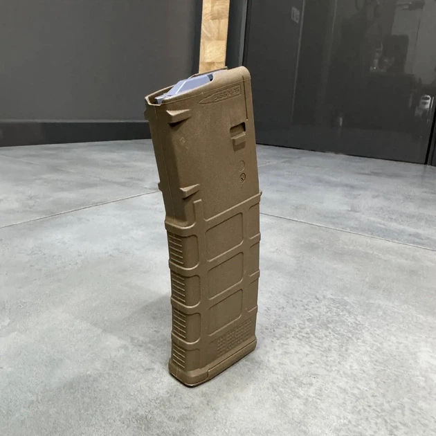 Магазин для AR15 Magpul на 30 патронов, Койот, PMAG 30 GEN M3 AR/M4 5.56x45mm / .223 Remington (MAG557) Койот - изображение 5