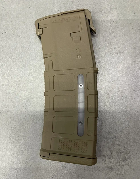 Магазин для AR15 Magpul Койот с окном на 30 п. PMAG 30 GEN M3 AR/M4 5.56x45mm / .223 Remington (MAG556) - изображение 5