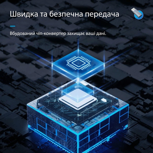 Адаптер Orico AH-AC10 USB-A - Type-C USB 3.1 10 Гбіт/с 3A Сірий (ORICO-AH-AC10-GY-BP) - зображення 14