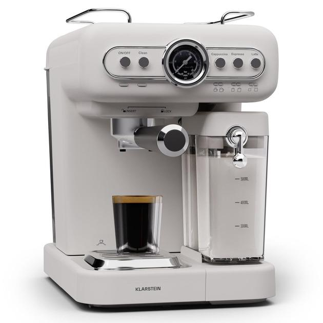 Кофеварка Кофемашина Klarstein Espressionata Evo 950 Вт Белый Б/У - Фото 1 Кофеварка Кофемашина Klarstein Espressionata Evo 950 Вт Белый Б/У - изображение 1