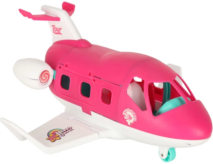 Літак для ляльок розкладний Fun Airplane бортпровідниця з аксесуарами (5903039767683) - зображення 5