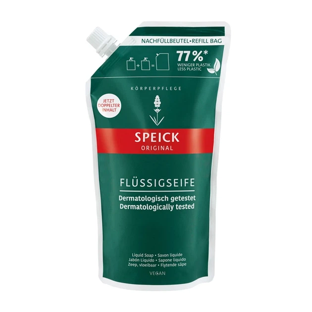 Гіпоалергенне натуральне рідке мило Speick Natural Liquid Soap Refill 600 мл - Фото 1 Гіпоалергенне натуральне рідке мило Speick Natural Liquid Soap Refill 600 мл - изображение 1