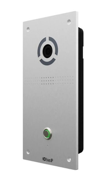 IP-відеопанель BAS-IP AV-04FD 2Мп 100° PoE, Silver - Фото 2 IP-відеопанель BAS-IP AV-04FD 2Мп 100° PoE, Silver - зображення 2