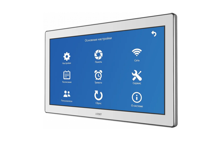 Аналоговый видеодомофон ARNY AVD-1040 1Мп 10'' IPS Wi-Fi, Silver - изображение 2