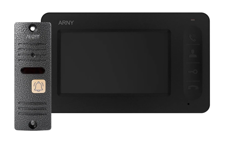 Комплект ARNY AVD-4005 (AVD-405 4.3'' + AVP-05 (v.2) 74°), Black + Gray - Фото 1 Комплект ARNY AVD-4005 (AVD-405 4.3'' + AVP-05 (v.2) 74°), Black + Gray - изображение 1
