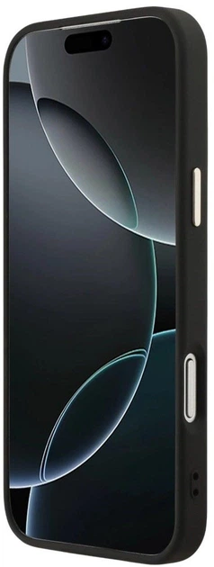 Etui Guess 4G Big 4G Classic Logo do Apple iPhone 17 Pro Max Black and Gold (3666339521622) - obraz 7