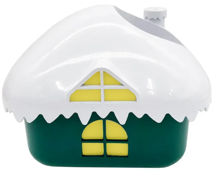 Нічник проектор новорічний від USB + 5 змінних лінз, Christmas Lamp, Зелений (L) - зображення 5