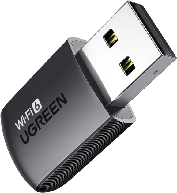 Wi-Fi адаптер Ugreen CM762 USB Wi-Fi 6 AX900 2.4/5 ГГц 900 Мбіт/с Черный (35264) - изображение 8
