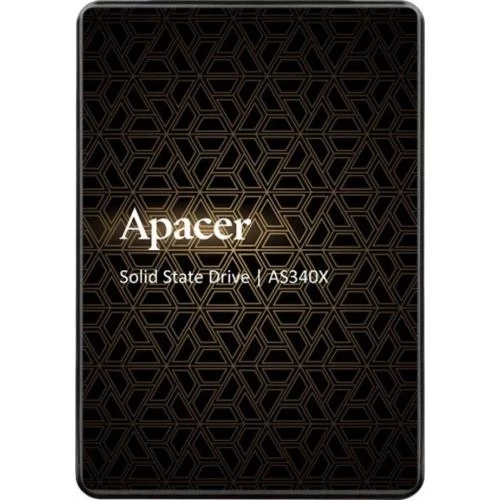Твердотельный накопитель SSD 480Gb, Apacer AS340X, SATA3, 2.5" (AP480GAS340XC-1) - Фото 1 Твердотельный накопитель SSD 480Gb, Apacer AS340X, SATA3, 2.5" (AP480GAS340XC-1) - изображение 1