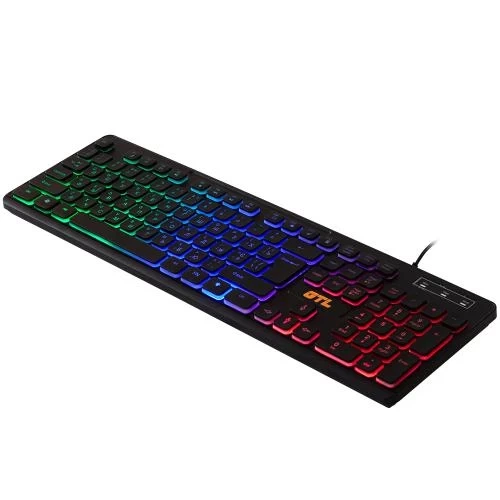 Клавиатура GTL KB7269-5-1 Gaming Black, USB, RGB подсветка - Фото 6 Клавиатура GTL KB7269-5-1 Gaming Black, USB, RGB подсветка - изображение 6