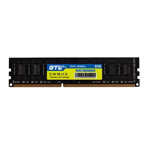 Память 8Gb DDR3, 1600 MHz, GTL, 11-11-11-28, 1.5V (GTL8D316BK) - изображение 2