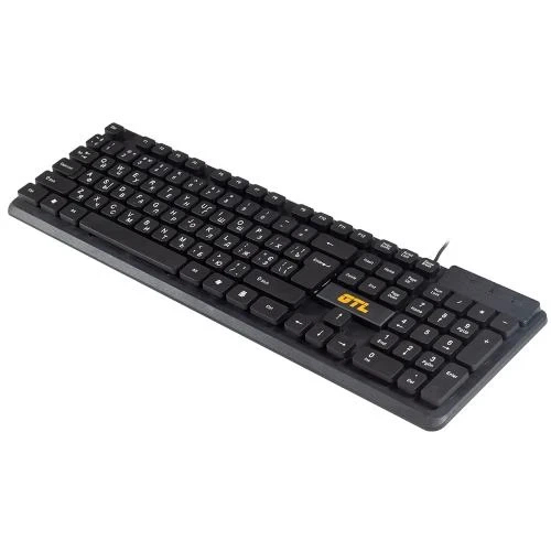 Клавіатура GTL 8277 Black, USB, Standard Office - зображення 7