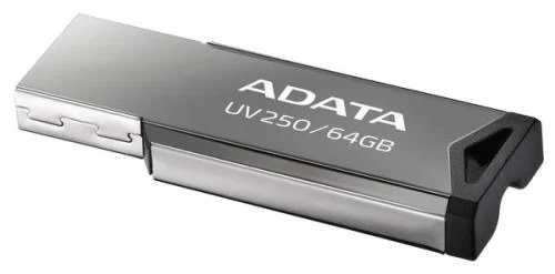 Флеш накопичувач USB 64Gb ADATA UV250, Silver, USB 2.0 (AUV250-64G-RBK) - зображення 7