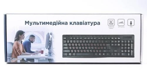 Клавіатура Gembird KB-UM-107 Black, мультимедійна, USB - зображення 8
