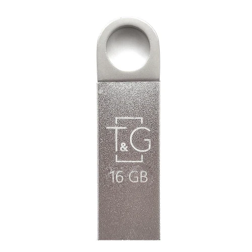 Флеш накопичувач USB 16Gb T&G Metal TG026, Silver, USB 2.0 (TG026-16G) - Фото 3 Флеш накопичувач USB 16Gb T&G Metal TG026, Silver, USB 2.0 (TG026-16G) - зображення 3