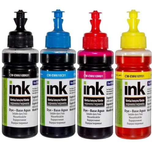 Комплект чорнила ColorWay Epson XP103/600, 4x100 мл (CW-EW610SET01) - зображення 2