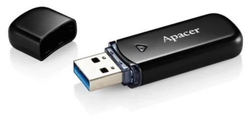 Флеш накопитель USB 128Gb Apacer AH355, Black, USB 3.2 Gen 1 (AP128GAH355B-1) - Фото 5 Флеш накопитель USB 128Gb Apacer AH355, Black, USB 3.2 Gen 1 (AP128GAH355B-1) - изображение 5