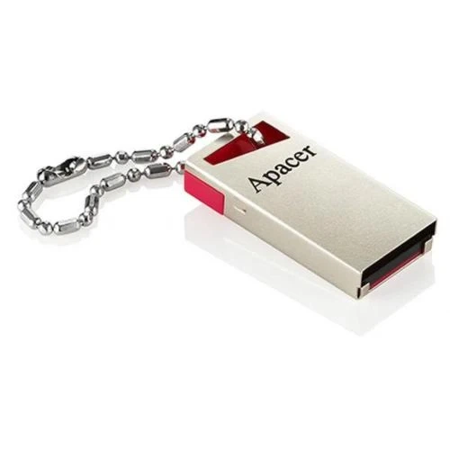 Флеш накопичувач USB 64Gb Apacer AH112, Silver/Red, USB 2.0 (AP64GAH112R-1) - Фото 8 Флеш накопичувач USB 64Gb Apacer AH112, Silver/Red, USB 2.0 (AP64GAH112R-1) - зображення 8