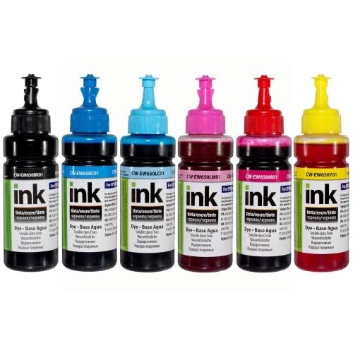 Комплект чорнила ColorWay Epson TX650, 6x100 мл (CW-EW650SET01) - зображення 2