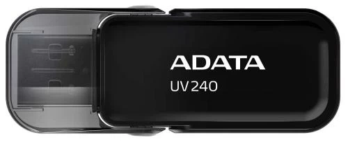 Флеш накопитель USB 32Gb ADATA UV240, Black, USB 2.0 (AUV240-32G-RBK) - Фото 1 Флеш накопитель USB 32Gb ADATA UV240, Black, USB 2.0 (AUV240-32G-RBK) - изображение 1