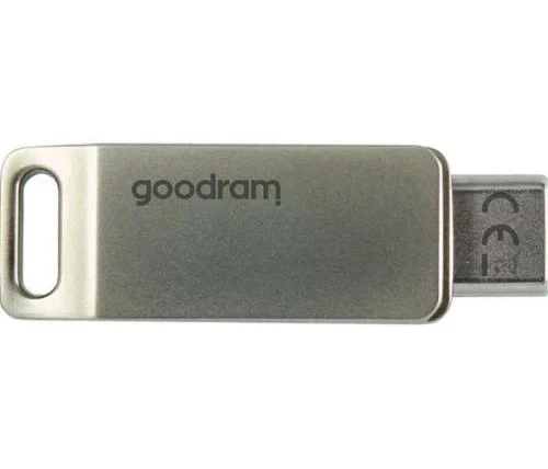 Флеш накопитель USB 32Gb Goodram ODA3, Silver, Type-C / USB 3.2 Gen 1 (ODA3-0320S0R11) - изображение 2