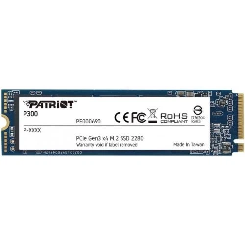 Твердотельный накопитель SSD 2Tb, Patriot P300, PCI-E 3.0 x4, M.2 (P300P2TBM28) - изображение 4