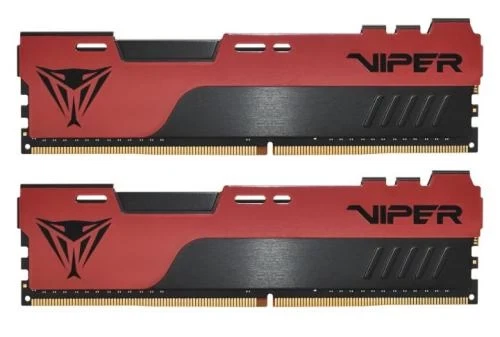 Память 8Gb x 2 (16Gb Kit) DDR4, 3200 MHz, Patriot Viper Elite II, Black/Red (PVE2416G320C8K) - Фото 2 Память 8Gb x 2 (16Gb Kit) DDR4, 3200 MHz, Patriot Viper Elite II, Black/Red (PVE2416G320C8K) - изображение 2