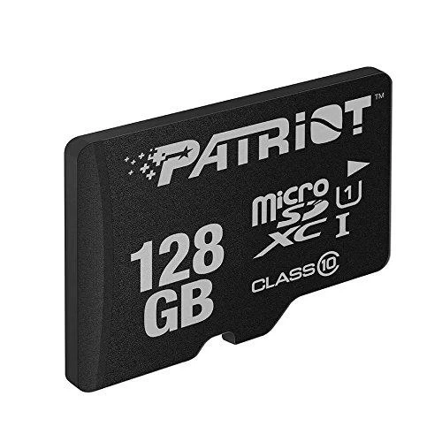 Карта пам'яті microSDXC, 128Gb, Patriot LX, Class10 UHS-I U1, SD адаптер, до 80 МБ/с (PSF128GMCSDXC10) - Фото 4 Карта пам'яті microSDXC, 128Gb, Patriot LX, Class10 UHS-I U1, SD адаптер, до 80 МБ/с (PSF128GMCSDXC10) - зображення 4