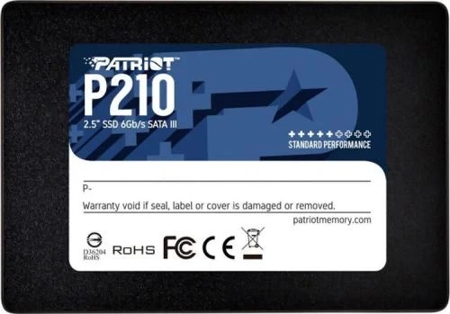 Твердотельный накопитель SSD 512Gb, Patriot P210, SATA3, 2.5" (P210S512G25) - изображение 5