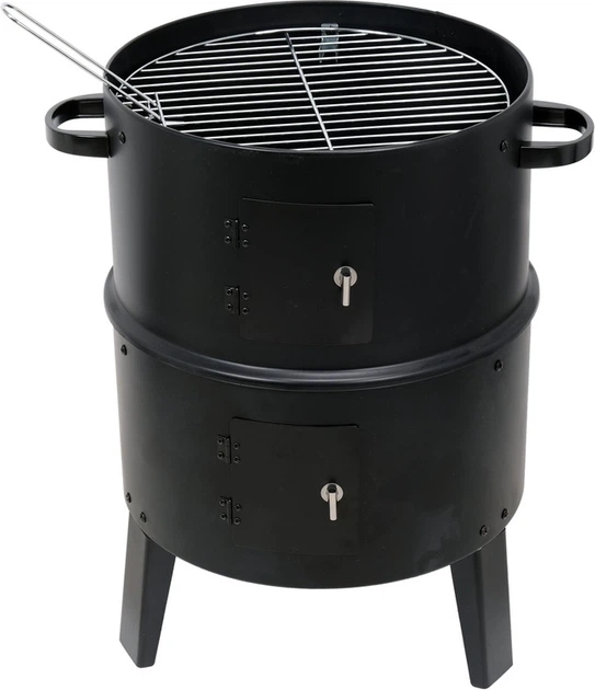 Okrągła wędzarnia LUND 51 x 42 x 80 cm 99920 (5906083093494) - obraz 3