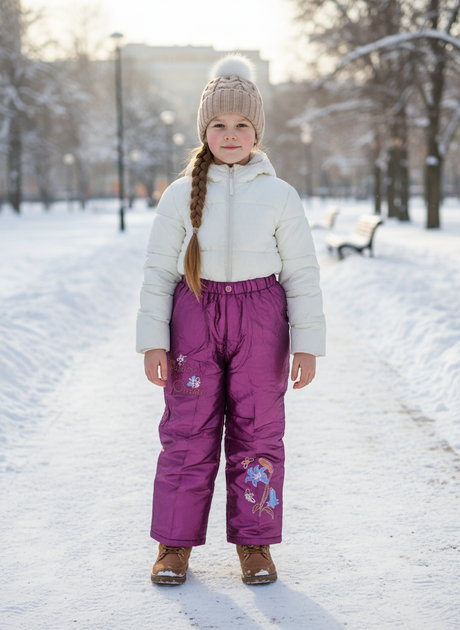 Брюки MTP 98см Сливовый (PVM-137315-Plum) - Фото 1 Брюки MTP 98см Сливовый (PVM-137315-Plum) - изображение 1