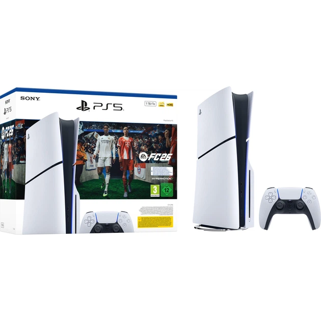 Приставка Sony PlayStation 5 Slim 1TB + EA Sports FC 26 Bundle