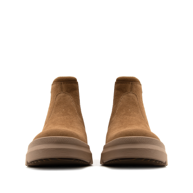 Чоловічі уггі Чоботи Зимові Замшеві Челсі Коричневі UGG Men's Burleigh Chelsea Fashion Boots Chestnut (43, коричневий) - Фото 5 Чоловічі уггі Чоботи Зимові Замшеві Челсі Коричневі UGG Men's Burleigh Chelsea Fashion Boots Chestnut (43, коричневий) - изображение 5