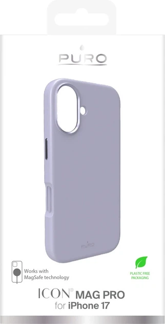 Панель Puro Icon Mag Pro Liquid Silicone Case для Apple iPhone 17 Pink (PUIPC1763ICONMPPINK) - зображення 2