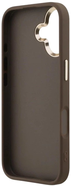 Etui Guess 4G Big 4G Classic Logo do Apple iPhone 17 Brown and Gold (3666339521912) - obraz 6