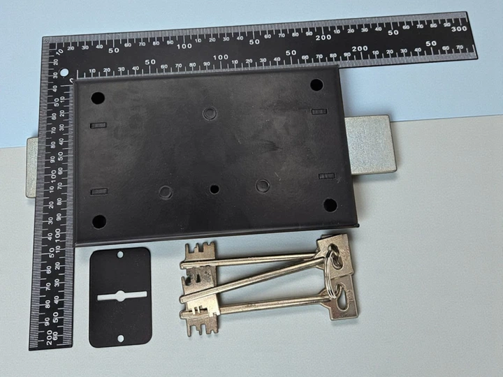 Замок накладной гаражный Grandlock 1-R (аналог замков Киров ЗГЦ) Правый - изображение 4