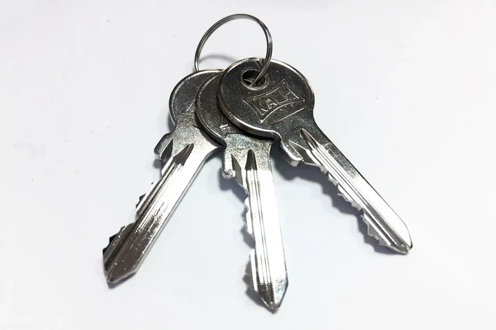 Замок накладной для деревянных металлических дверей KALE 157 B 60 - изображение 4