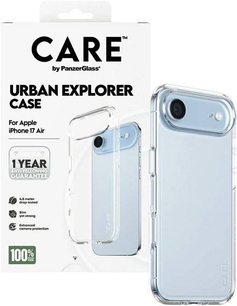 Панель PanzerGlass Flagship Urban Explorer для Apple iPhone Air Transparent (5715685027000) - зображення 3