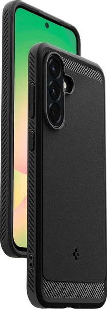 Панель Spigen Rugged Armor Case для Samsung Galaxy A56 Black (ACS09225) - зображення 9