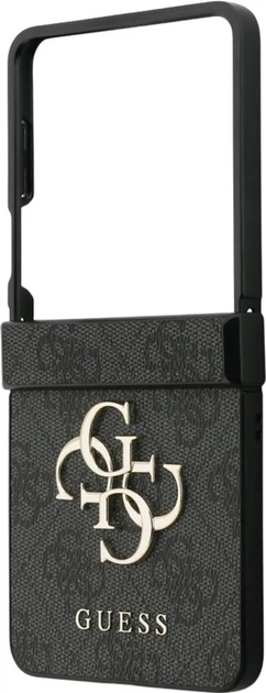 Панель Guess Big 4G Logo Classic Logo для Samsung Galaxy Flip 7 Black (GUHCZF74GMGGR) - зображення 5