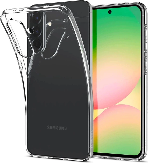 Etui plecki Spigen Liquid Crystal Case do Samsung Galaxy A56 Transparent (ACS09296) - obraz 4