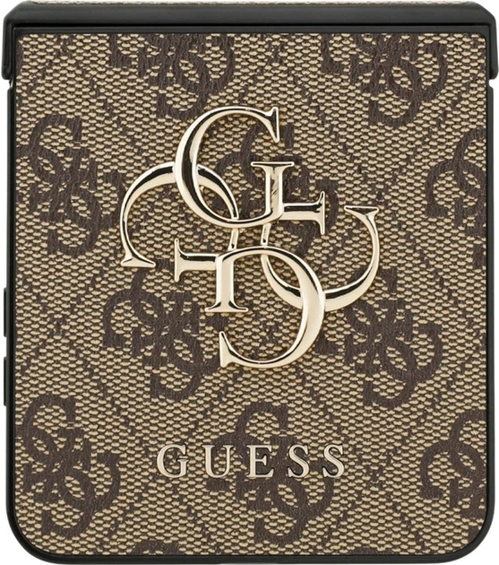 Панель Guess Big 4G Logo Classic Logo для Samsung Galaxy Flip 7 Brown (GUHCZF74GMGBR) - зображення 4